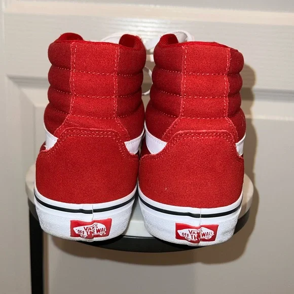 VANS Filmore Hi - 11 - Chili Pepper Red - EUC - With Box - Picture 5 of 9